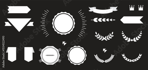 Mid-century Retro Adventure Badge Designs