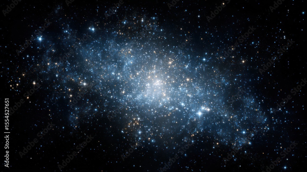 Fototapeta premium Spiral galaxy in deep space