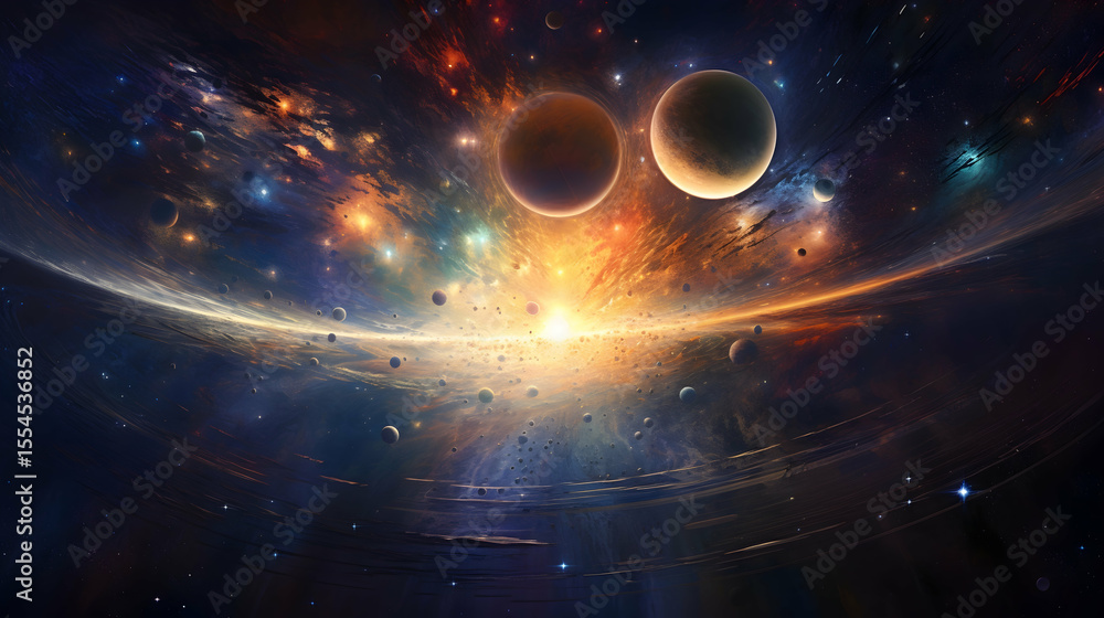 Obraz premium planet in space