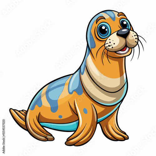 sealion cartoon