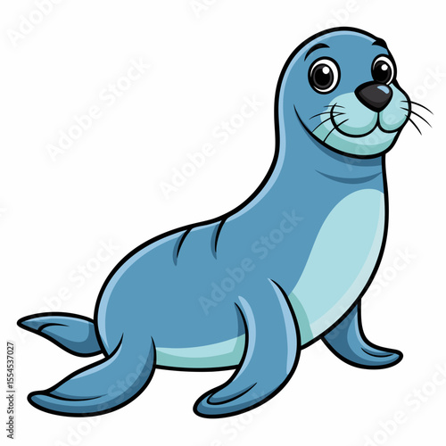 sea lion cartoon