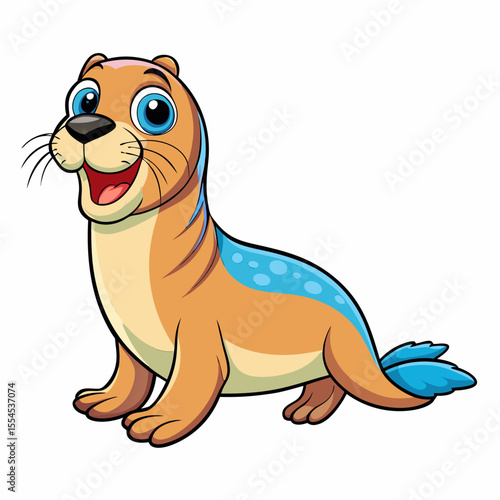 sea lion cartoon