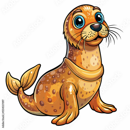sea lion cartoon
