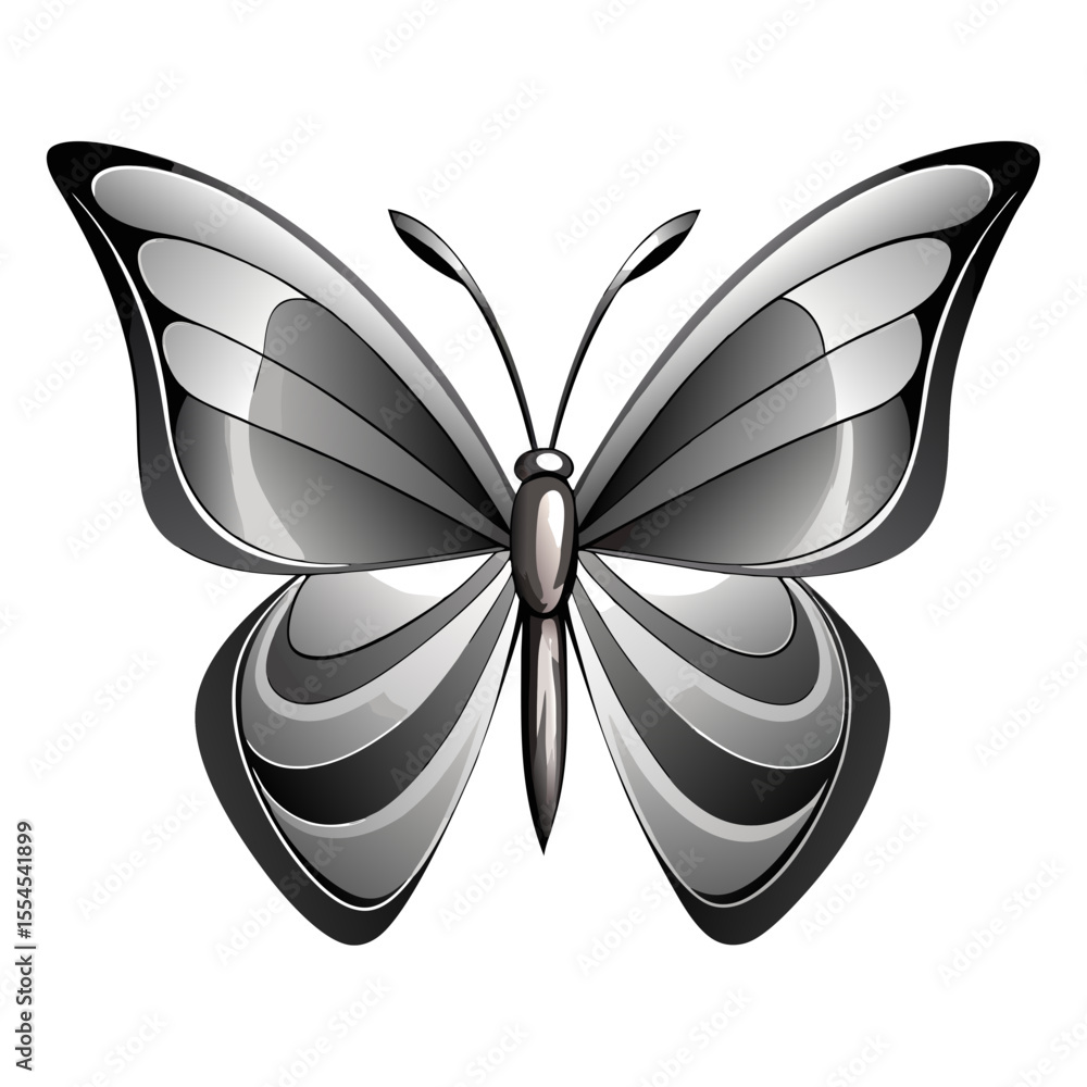 butterfly vector White Background butterfly vector White Background