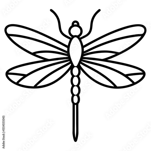 dragonfly vector illustration