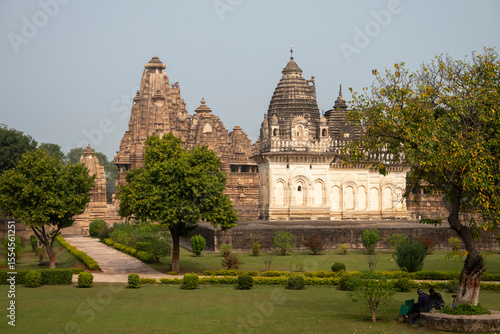The Khajuraho Group of Monuments, famous for their erotic carvings.