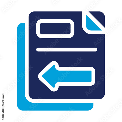 internal transfer duotone icon
