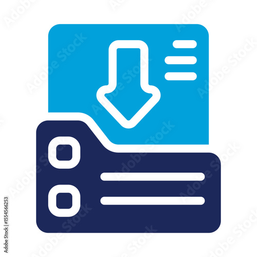 send file duotone icon