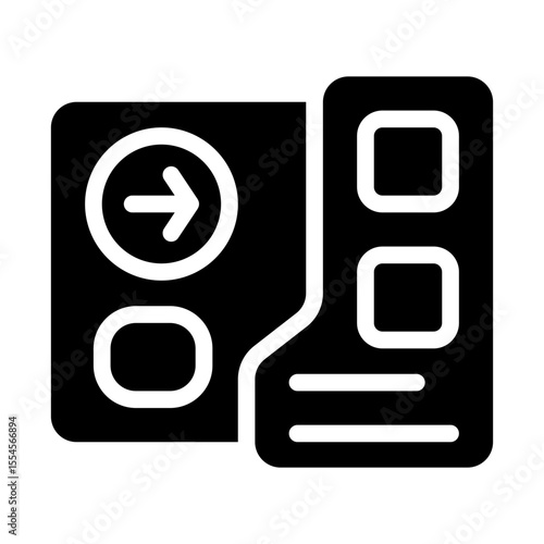 receive file solid icon