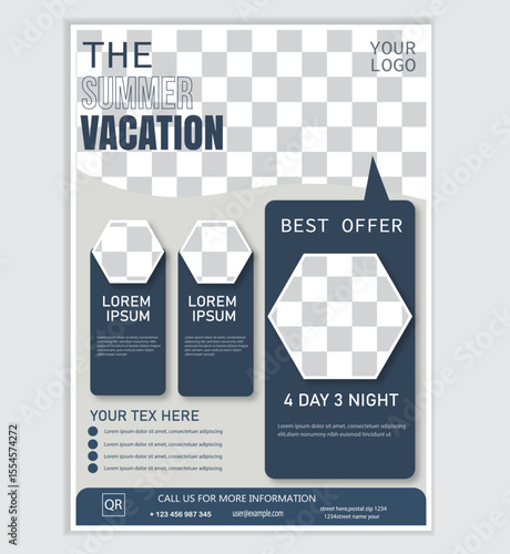 travel   flyer creative and modern design layout.