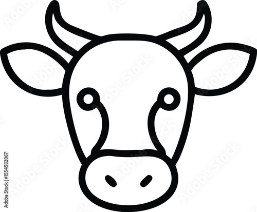 funny cow cartoon