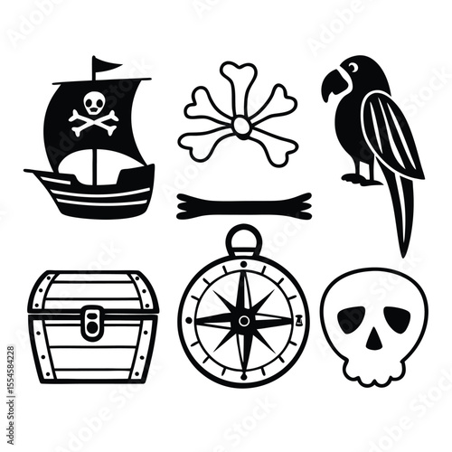 some necessary icon design set vector art 