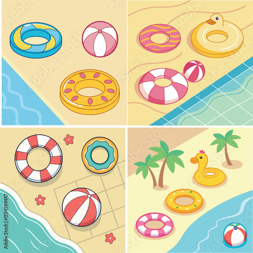 some necessary icon design set vector art 