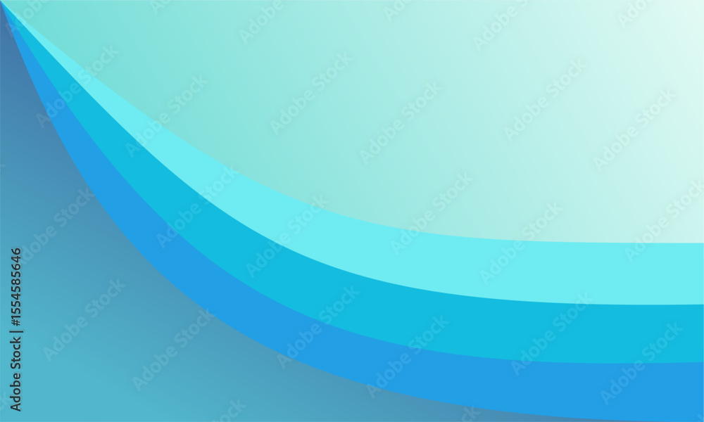 Fototapeta premium abstract blue wave background