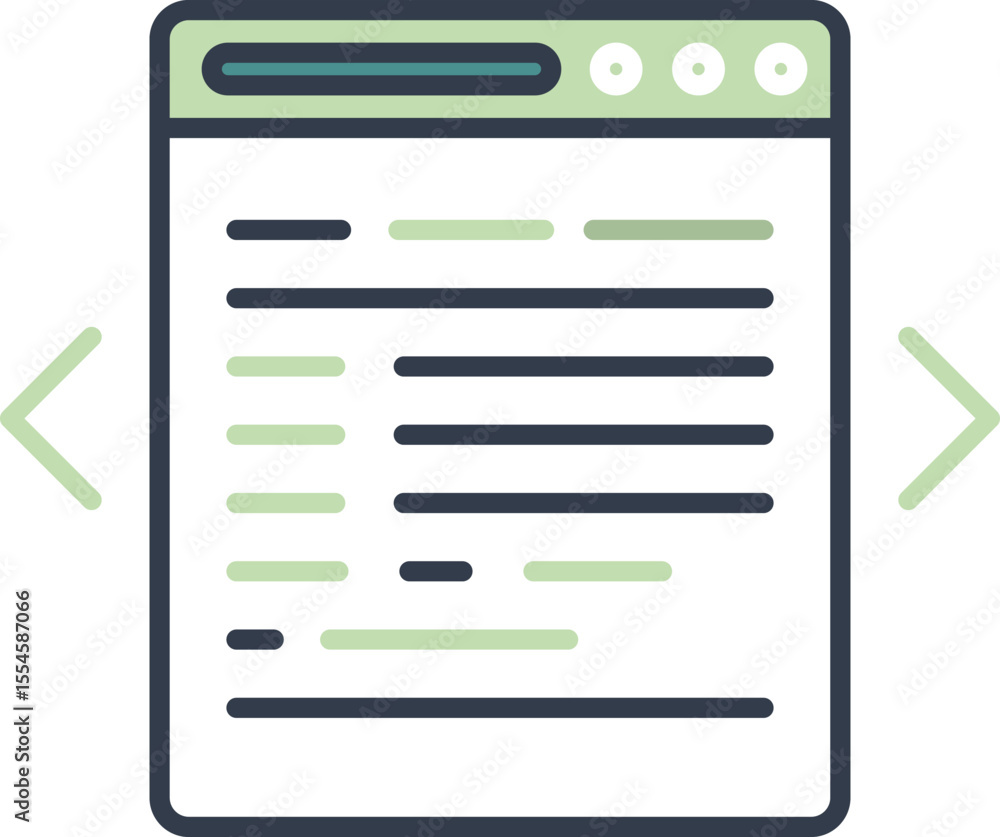 website illustration on a white background website illustration on a white background