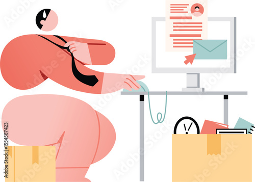 Preparing for a Job Interview Illsutartion