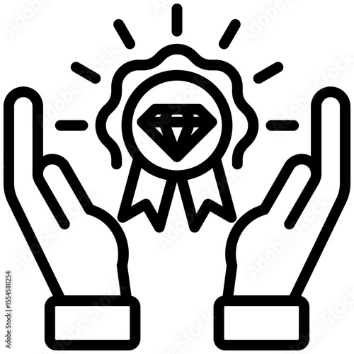 Value proposition icon for business opportunities, business, website, application, printing, document, poster design, etc
