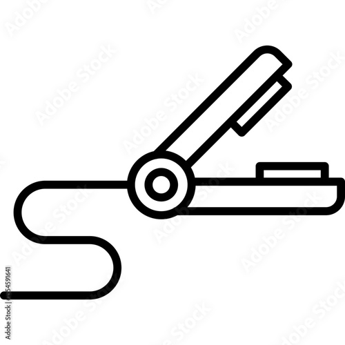 Curling Iron Icon