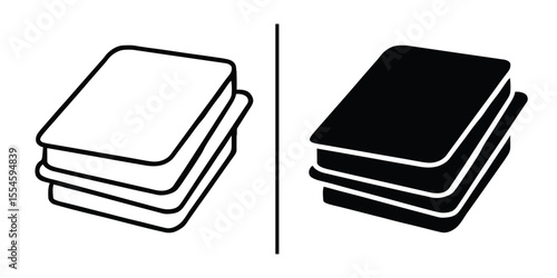 Monochromatic Deck of Cards: a side-by-side image of a deck of cards in both black and white showcasing simplicity and contrast.