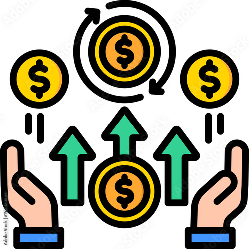 Income Flow Icon