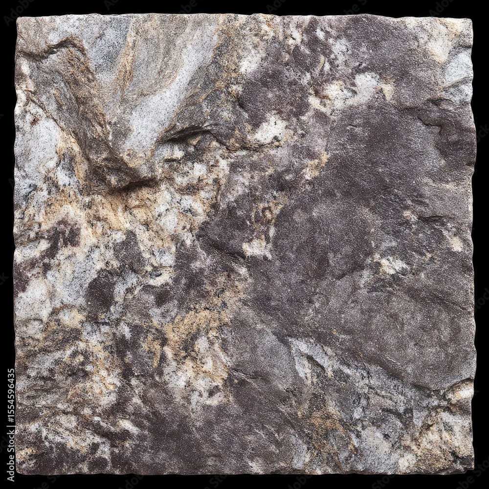 Fototapeta premium Textured Stone Surface with Unique Patterns and Natural Color Variations