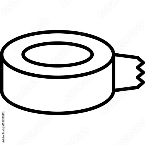 Canvas Print Sticky Tape Icon