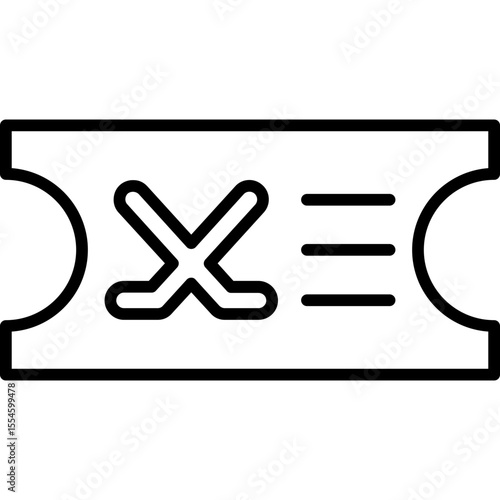 Photography Ticket Icon