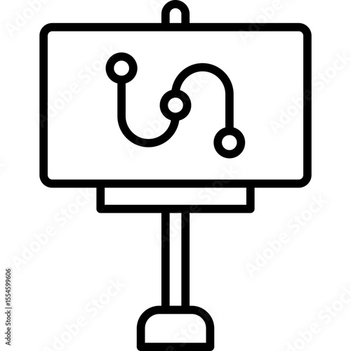Canvas Print Strategy Icon