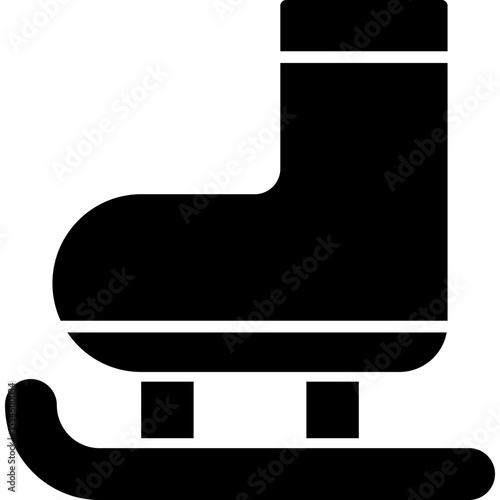 Canvas Print Ice Skate Icon