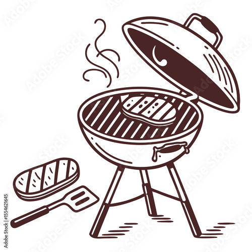 Barbecue Grill Icon  