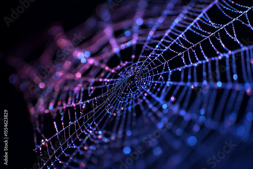 bioluminescent spider silk