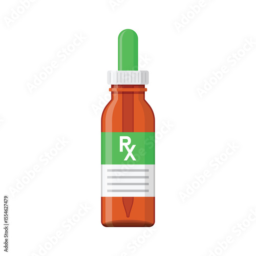 Pill icon in flat style. Drug vector illustration on isolated background. Medicine pharmacy sign business concept.