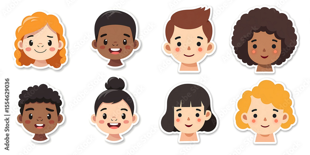 diverse group of children from around the world, each with their own unique facial features, representing the beauty of human diversity and celebrating the innocence of childhood diverse group of children from around the world, each with their own unique facial features, representing the beauty of human diversity and celebrating the innocence of childhood