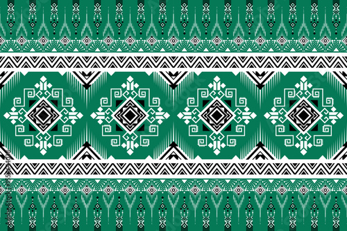 Geometric ethnic pattern design