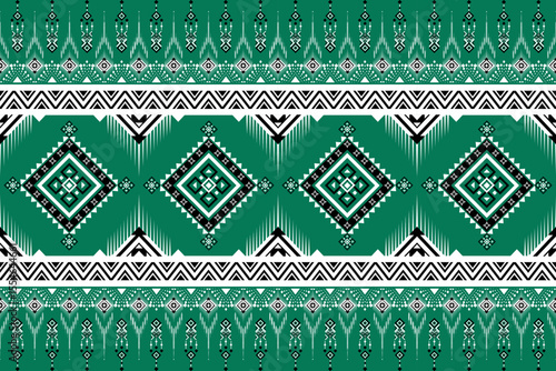 Geometric ethnic pattern design