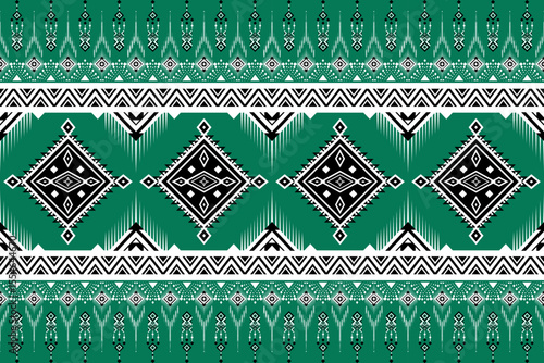 Geometric ethnic pattern design