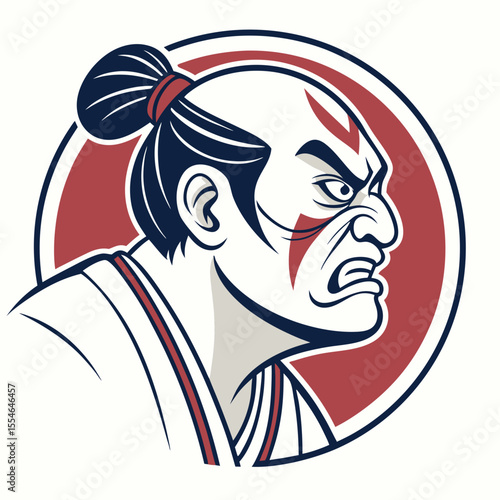 Sumo wrestler logo. sumo icon. apanese Sumo Wrestler Icon – Ideal for Graphics Ads, Posters, Banners, Packaging, and T-Shirt Branding