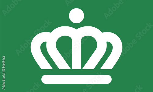 Flag of Charlotte city, North Carolina, US