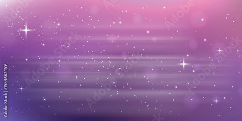 a stylized space background with small, fine stars. 