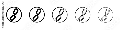 Breaking icon flat simple outline logo