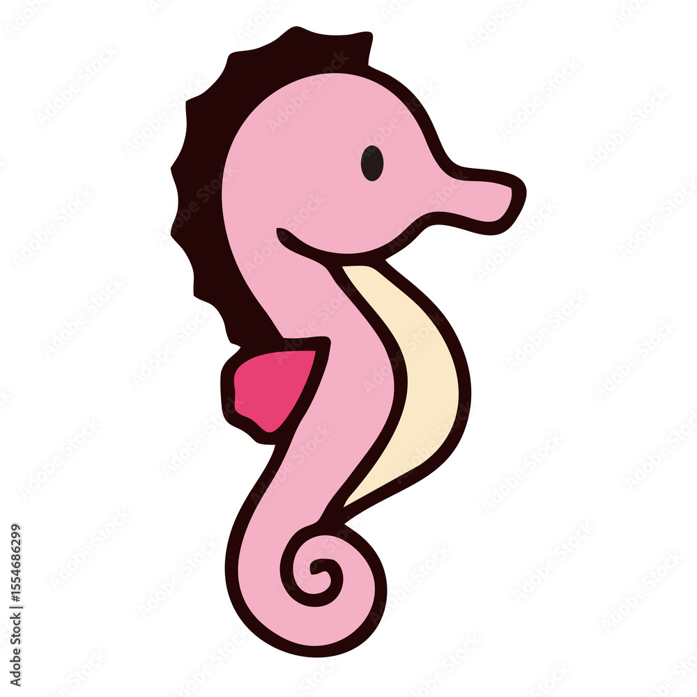 Fototapeta premium cute sea animal