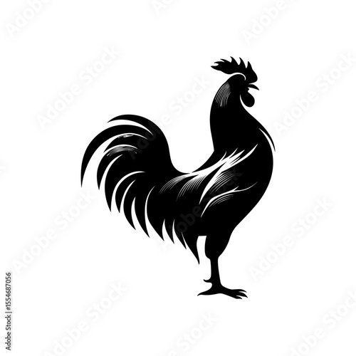 Roster Silhouette Vector