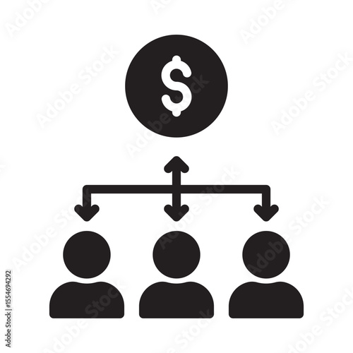 Shareholders Vector Icon which can easily modify or edit