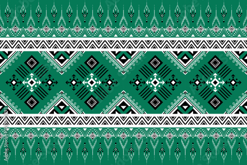 Geometric ethnic pattern design