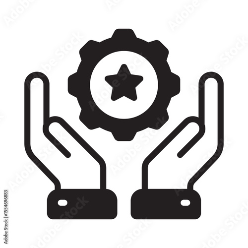 Responsibility Vector Icon which can easily modify or edit