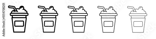 Frappe icon flat simple outline logo