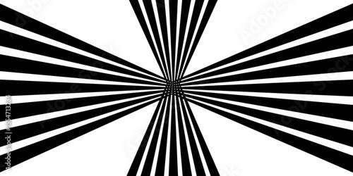 Perspective 3d, geometric line with 3d dimensional effect