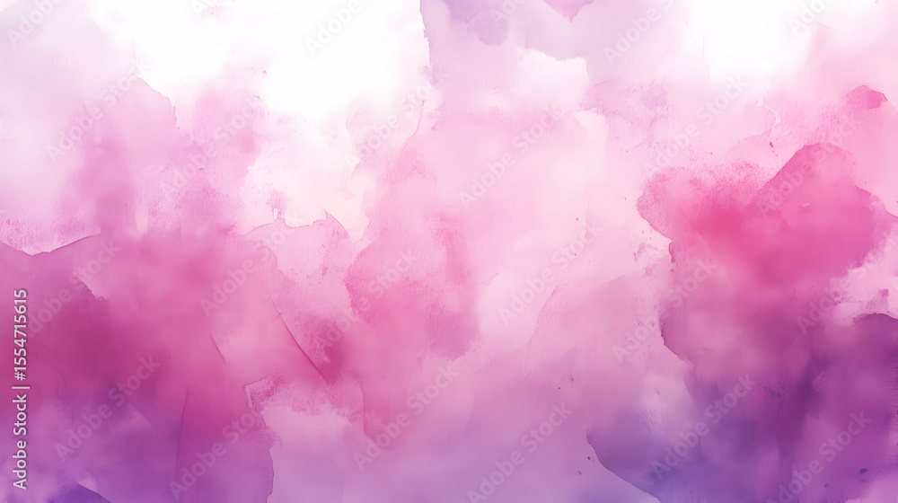 Fototapeta premium Abstract Pink Purple Watercolor Texture Background