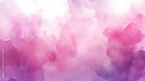 Abstract Pink Purple Watercolor Texture Background