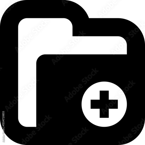 Folder Add Create Plus Vector Icon